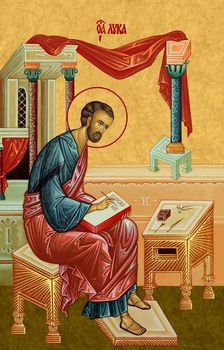 Лука, святой апостол - храмовая икона для иконостаса. Позиция 219