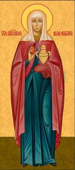 Мария Магдалина, святая равноапостольная - храмовая икона для иконостаса. Позиция 230