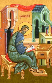 Матфей, св. ап. - храмовая икона для иконостаса