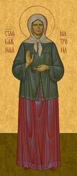 Матрона Московская, св. блаж. - храмовая икона для иконостаса
