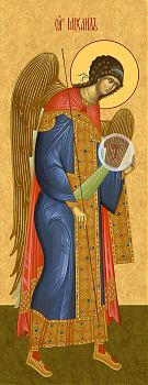 Архангел Михаил, святой Архистратиг - храмовая икона для иконостаса. Позиция 41
