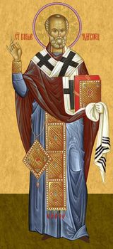 Николай, святитель Мирликийский, чудотворец - храмовая икона для иконостаса. Позиция 259