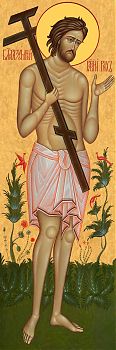 Благоразумный разбойник - храмовая икона для иконостаса. Позиция 51