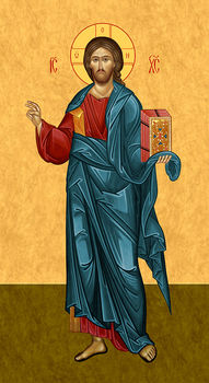 Спаситель - храмовая икона для иконостаса