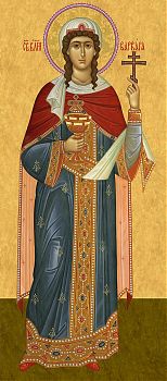 Варвара святая великомученица | Купить икону для местного чина иконостаса. Позиция 85