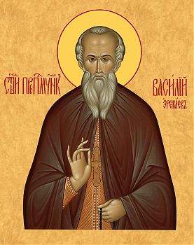Василий (Эрекаев), св. прмч., иеромонах - храмовая икона для иконостаса