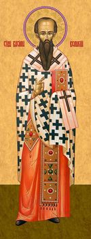Василий Великий, свт. - храмовая икона для иконостаса