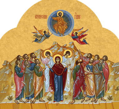 Вознесение Господне - храмовая икона для иконостаса