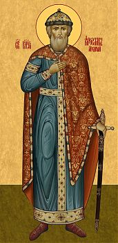 Ярослав Мудрый, святой благоверный князь - храмовая икона для иконостаса. Позиция 386