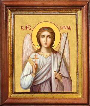 Икона Ангела Хранителя в киоте | Размер 13х16 см | 40200-5 (04А1)
