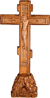Кресты православные выносные (резные и в серебре)