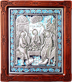 Купить православную икону - Святая Троица, А71-3