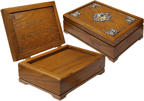 Купить мощевик настольный | Деревянный мощевик | Ларчик для мощей | Ковчег | Для частиц | М5