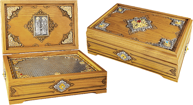 Купить мощевик настольный | Деревянный мощевик | Ларчик для мощей | Ковчег | Для частиц | М5-ЗАКАЗНОЙ